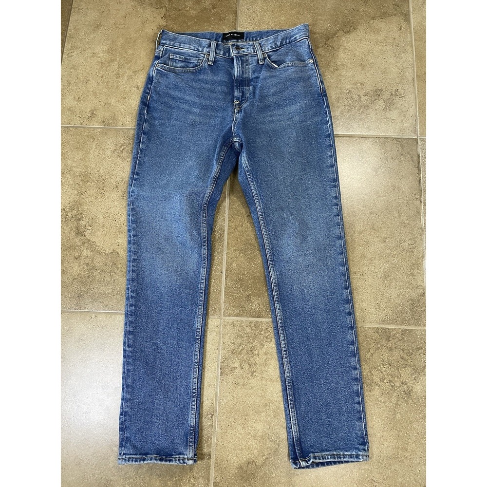 Free Assembly Athletic Slim Jeans Mens 29x30 Blue Denim Medium Wash Tapered